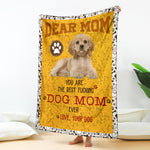 American Cocker Spaniel-Dog Mom Ever Blanket