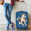 Sighthound Torn Paper Luggage Covers