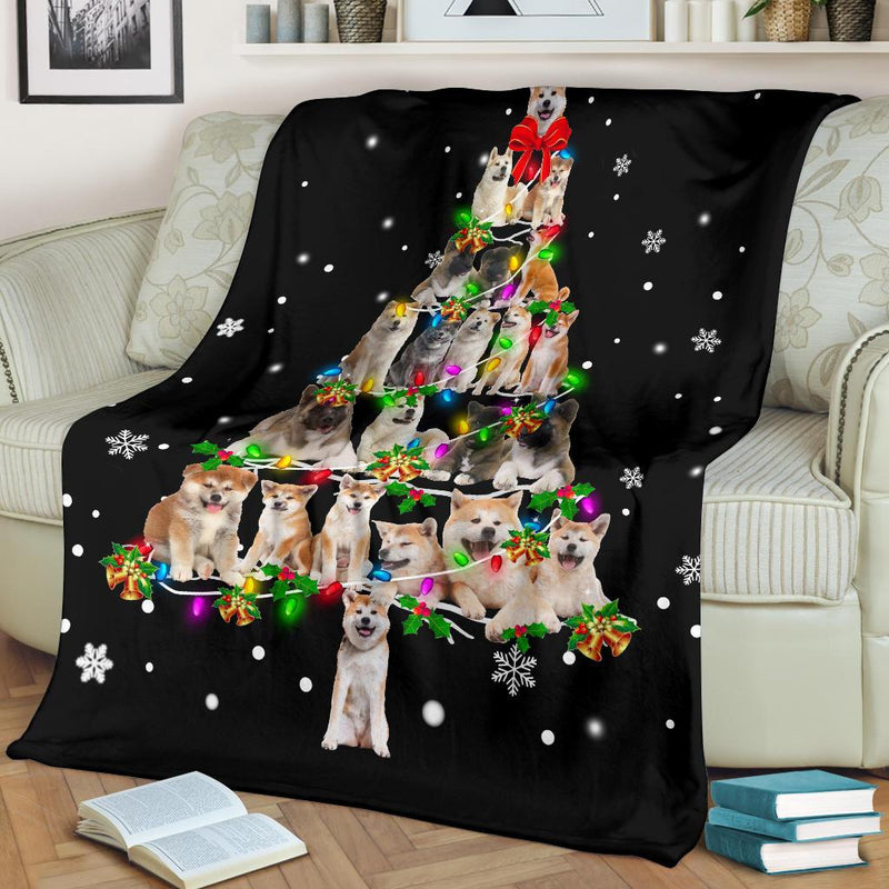 Akita Christmas Tree