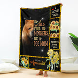 Chow Chow-A Dog Mom Blanket