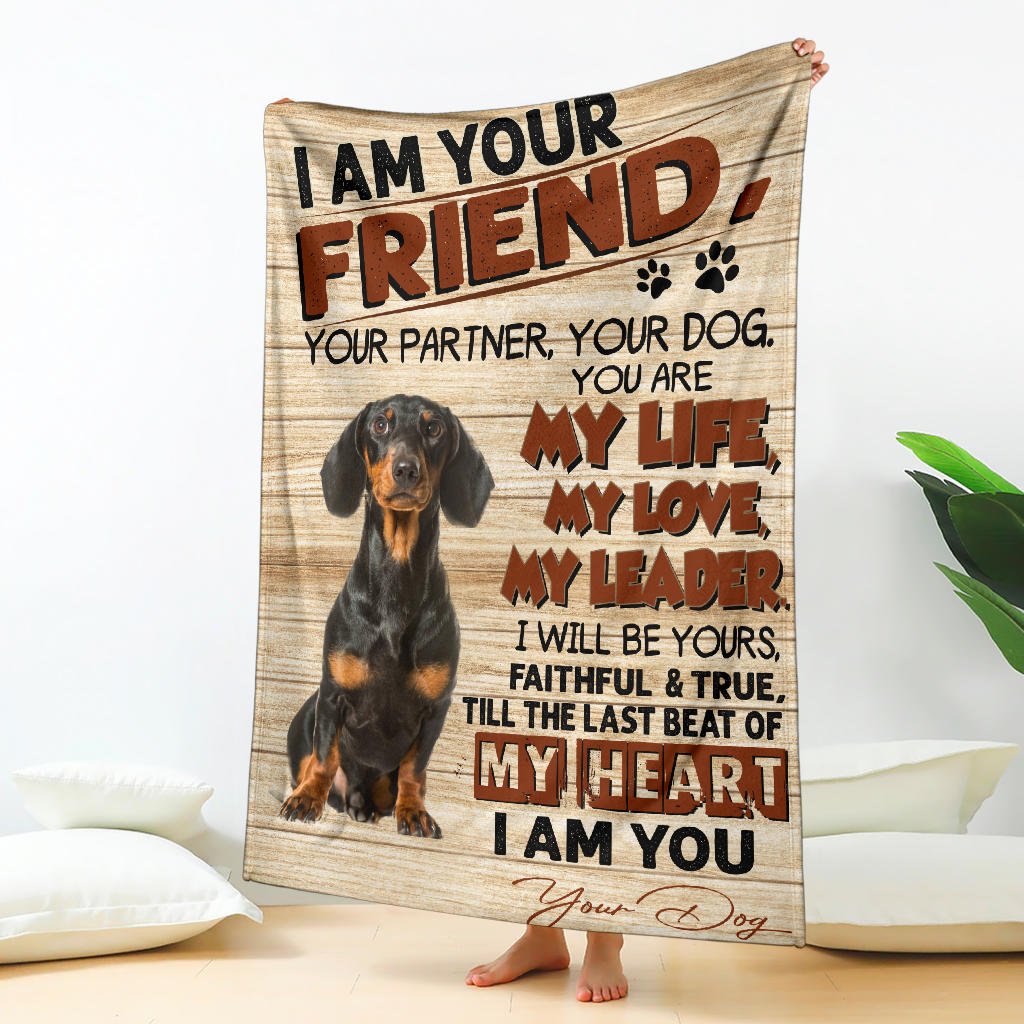 Dachshund 3-My Love Blanket