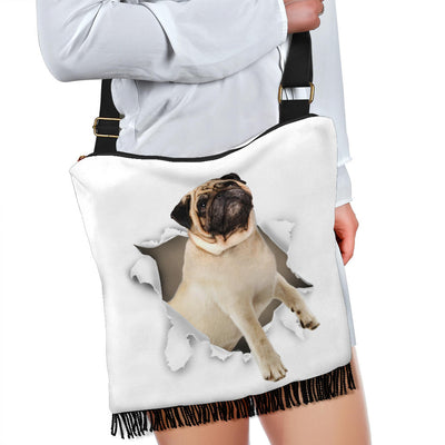 Pug - Crossbody Boho Handbag