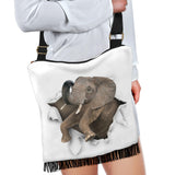 Elephant - Crossbody Boho Handbag