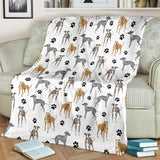 Greyhound Paw Blanket
