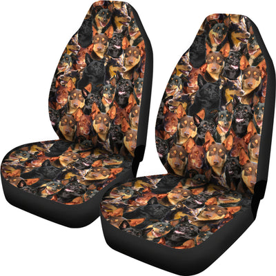 Australian Kelpie Full Face Car Seat Covers