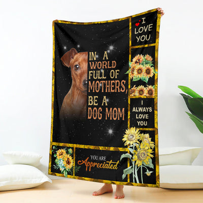 Miniature Pinscher-A Dog Mom Blanket