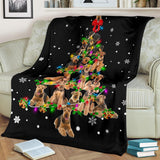 Airedale Terrier Christmas Tree