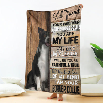 Border Collie-Your Partner Blanket