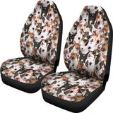 Bull Terrier Full Face Car Seat Covers