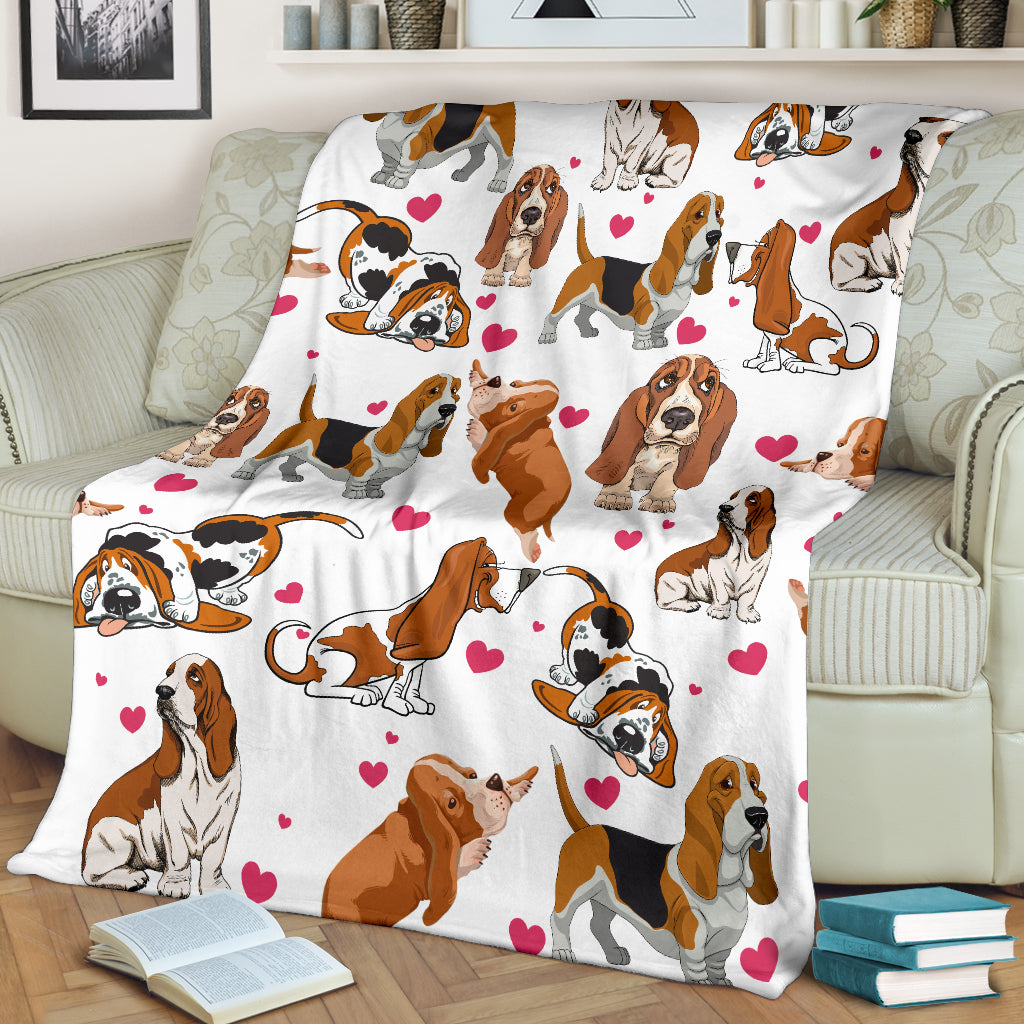 Basset Hound - Blanket - 1049