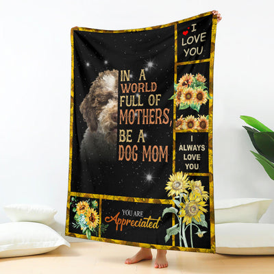 Lagotto Romagnolo-A Dog Mom Blanket
