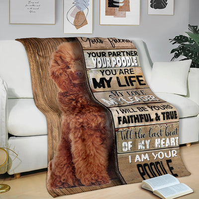Poodle-Your Partner Blanket
