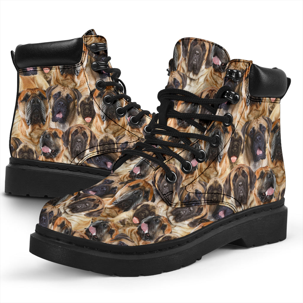 English Mastiff Full Face All-Season Boots