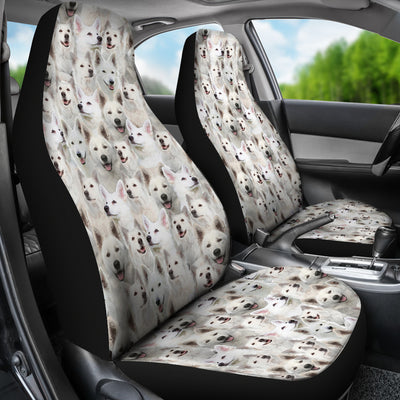 Berger Blanc Suisse Full Face Car Seat Covers