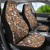 Rough Collie Full Face Car Seat Covers