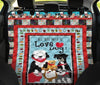 Love & A Dog Pet Seat Cover