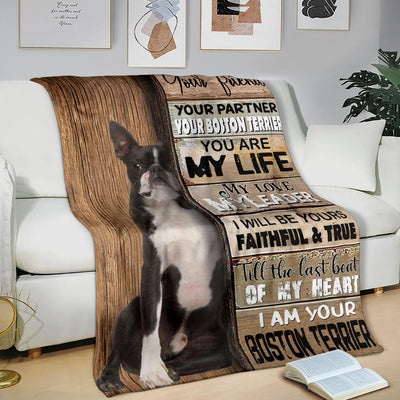 Boston Terrier-Your Partner Blanket