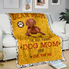 Vizsla-Dog Mom Ever Blanket