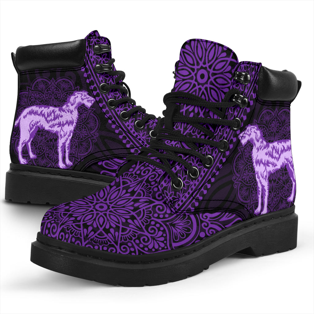 Irish Wolfhound Mandala All-Season Boots