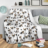 Rat Terrier Paw Blanket