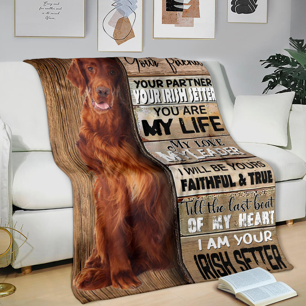 Irish Setter-Your Partner Blanket
