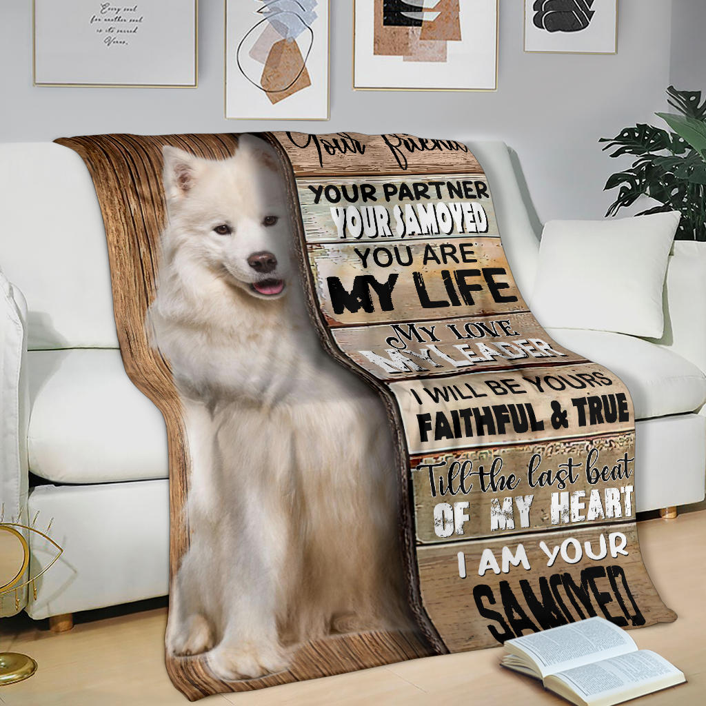 Samoyed-Your Partner Blanket