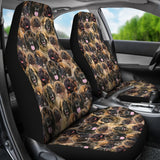 Leonberger Full Face Car Seat Covers