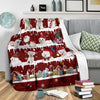 Bichon Snow Christmas Blanket