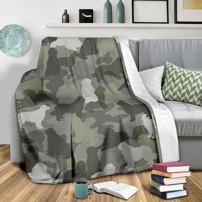 Landseer Camo Blanket