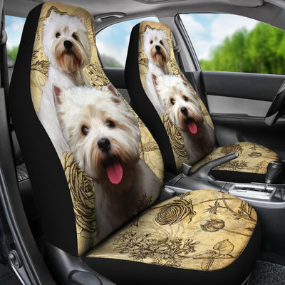 West Highland White Terrier - Car Seat Covers