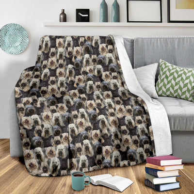 Skye Terrier Full Face Blanket