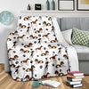 Welsh Springer Spaniel Paw Blanket