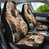 Labradoodle Full Face Car Seat Covers