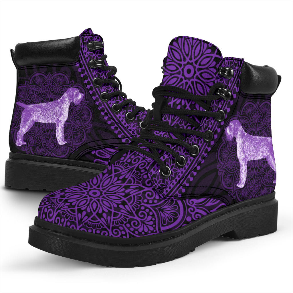 Wirehaired Pointing Griffon Mandala All-Season Boots