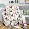 American Staffordshire Terrier Heart Blanket