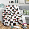 Tibetan Mastiff Heart Blanket