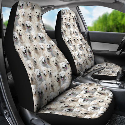 Kuvasz Full Face Car Seat Covers