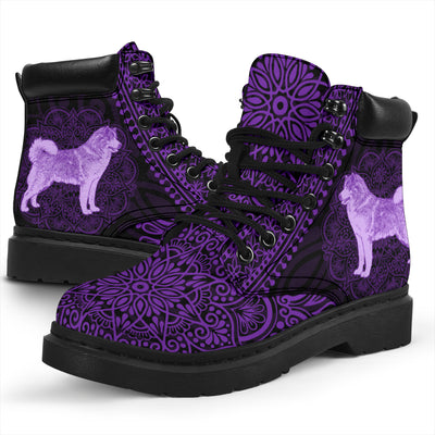 Canadian Eskimo Dog Mandala All-Season Boots