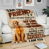 Golden Retriever-My Love Blanket