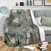 Coton de Tulear Camo Blanket