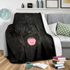 Portuguese Water Dog Face Hair Blanket