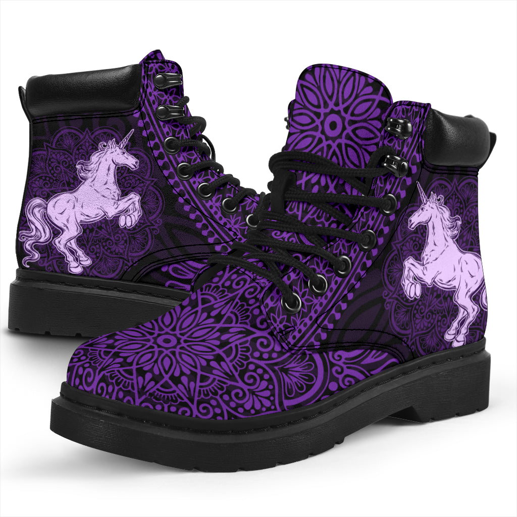 Unicorn Mandala All-Season Boots