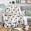 English Springer Spaniel Paw Blanket