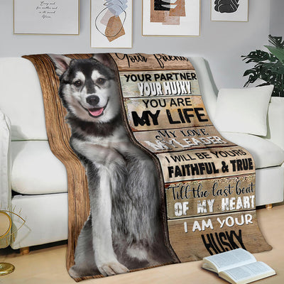 Husky-Your Partner Blanket