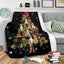 Labradoodle Christmas Tree Blanket