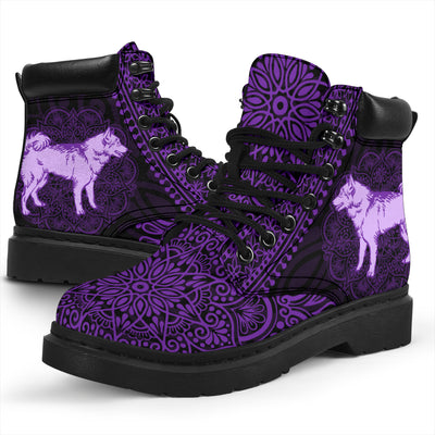 Finnish Spitz Mandala All-Season Boots