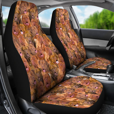 Dogue de Bordeaux Full Face Car Seat Covers