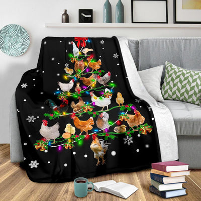 Chicken Christmas Tree