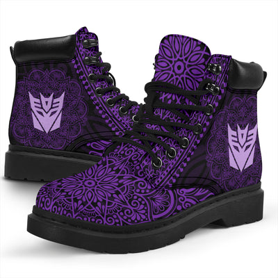 Toby Purple Mandala All-Season Boots