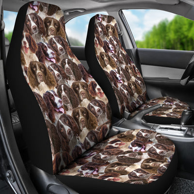 English Springer Spaniel Full Face Car Seat Covers